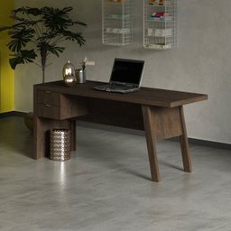 Mesa para Escritório 163cm 2 Gavetas Me4122  - 3