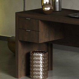 Mesa para Escritório 163cm 2 Gavetas Me4122  - 8