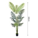 Ver imagem 2 de Palmeira Artificial Planta Grande Folhagem Realista 1.80m Verde