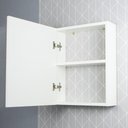 Ver imagem 3 de Armário para Banheiro com Espelho Luxor Branco 34cm