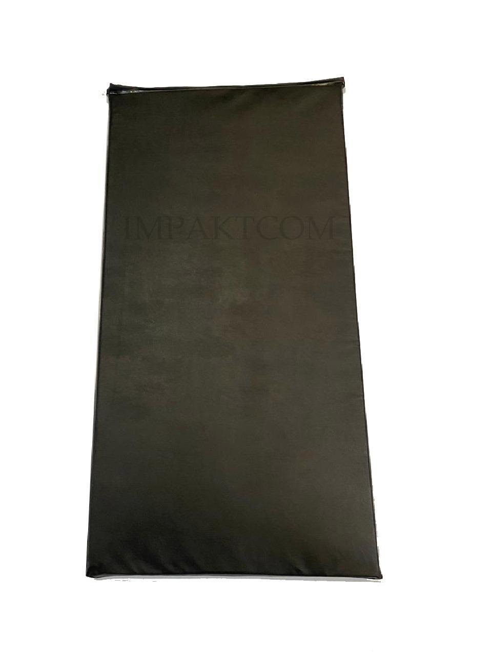 Colchonete 1,20 X 60 X 4 Preto - Creches, Escolas, Academias