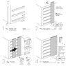 Painel Ripado Wpc Externo Varias Cores 2,90m X 20cm (0,58m²) Woopo Cumaru/bordo - 10