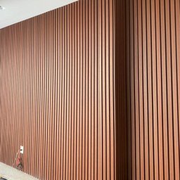 Painel Ripado Wpc Externo Varias Cores 2,90m X 20cm (0,58m²) Woopo Cumaru/bordo - 4
