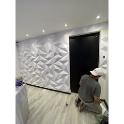 Kit 180 Placas Painel Parede Revestimento Impermeavel Flexivel Sustentavel Decorativo 3d Pvc - 5