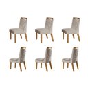 Ver imagem 1 de Kit 6 Cadeiras para Sala de Jantar Atena