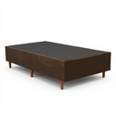 Ver imagem 1 de Base Cama Box Solteiro Padrão 88x188x37 Cor Marrom