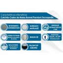 Ver imagem 2 de Cama Box King: Colchão Molas Castor Tecnopedic Premium + Base CRC Suede Black(193x203)