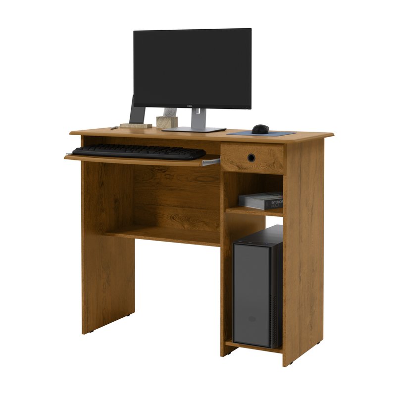 Mesa de Computador Viena Freijó - EJ Móveis - 2