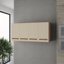 Ver imagem 3 de Aéreo 118cm Mara 4 Portas - Savana/off-white