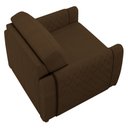 Ver imagem 6 de Poltrona Decorativa para Sala de Estar 98cm Amaranto M22 Veludo Marrom - Mpozenato