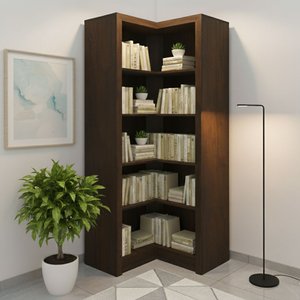 Armário de Canto Aberto com 6 Prateleira ME4132