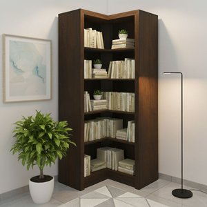 Armário de Canto Aberto com 6 Prateleira ME4132