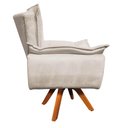 Ver imagem 4 de Kit 01 Namoradeira e 02 Poltronas Opala Suede Bege