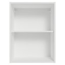 Ver imagem 6 de Armário Aéreo 50cm 1 Porta Branco/cinza Lux Madesa