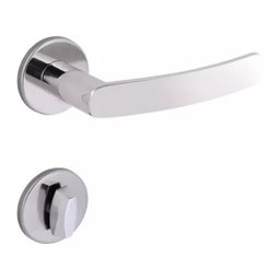 Fechadura Banheiro Brava 5086593/55 - Inox Polido Arouca - 1