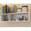 Ver imagem 1 de Nicho De Parede Livreiro Branco