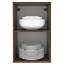 Ver imagem 3 de Armário Aéreo 40cm com 1 Porta Cinza Lux Madesa