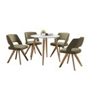 Ver imagem 5 de Mesa Sala de Jantar Redonda 90cm Veneza 