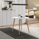 Ver imagem 1 de Mesa Sala de Jantar Redonda 90cm Veneza 