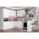Ver imagem 4 de Cozinha Modulada Completa Bella 9 Peças (3aéreos+3balcões+1torrequente+1ilha+1complemento) C9p199