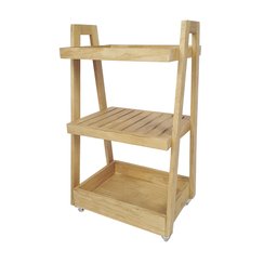 Carrinho Bar Stella 85A X 50L X 35P em Madeira de Pinus - MEL - 2