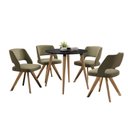 Ver imagem 5 de Mesa para Sala de Jantar 4 Lugares Redonda 90cm Veneza 