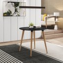 Ver imagem 1 de Mesa para Sala de Jantar 4 Lugares Redonda 90cm Veneza 