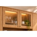 Ver imagem 6 de Cozinha Compacta Diamante 8 Portas 2 Gav Cinamomo/Branco MGM