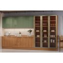 Ver imagem 4 de Kit Modulado Kappesberg 12 Peças Vibra C12p31 Canela/verde Pistache Lacca