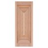 Porta de Madeira Maciça Fortaleza Casmavi de Cedro Arana - 2.10 (A) X 0.92 (L) - 1