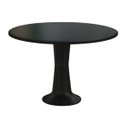 Ver imagem 1 de Mesa Redonda Luna 100cm em Polipropileno Preto Acrilys
