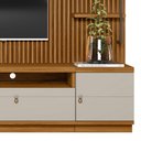 Ver imagem 7 de Rack para Sala com Painel Ripado para Tv 75 Pol 268cm Orizon L05 Nature Off White - Lyam Decor