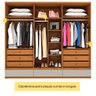 Guarda Roupa Casal 6 Portas 9 Gavetas Esparta Tcil Móveis - 12