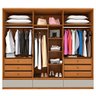 Guarda Roupa Casal 6 Portas 9 Gavetas Esparta Tcil Móveis - 3