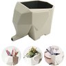 Escorredor Talheres Decorativo Cozinha Louça Elefante Cinza - 4