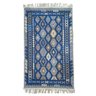 Tapete Kilim Antep 100% Algodão Azul 003 1x140cm - 1