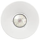 Ver mais imagens de Luminaria Solar Industrial 150w Loja Empresa Comercio Galpão Regulavel Quintal com Controle Remoto S