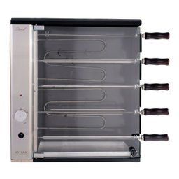 Churrasqueira Elétrica de Bancada Vertical 5 Espetos 220v Stand Titan - 3
