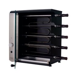 Churrasqueira Elétrica de Bancada Vertical 5 Espetos 220v Stand Titan - 2