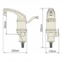 Ver imagem 2 de Torneira Elétrica de Mesa Elegance 4t Fame 127v ou 220v:220v/preto