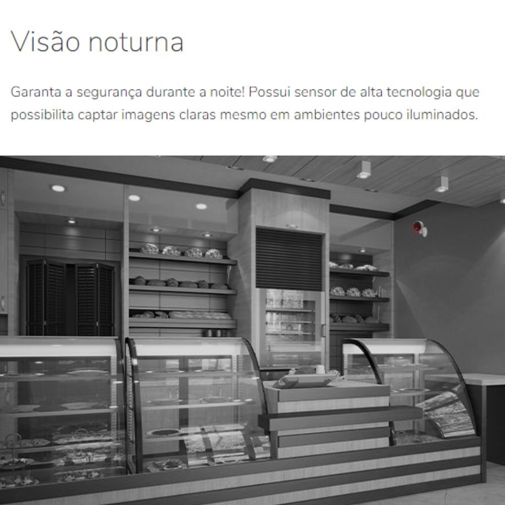 2 Câmeras Wi-fi IMX1 Intelbras HD 720p c Áudio Visão Noturna - 10