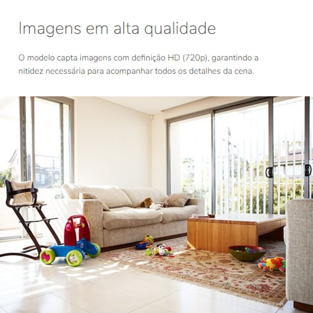 2 Câmeras Wi-fi IMX1 Intelbras HD 720p c Áudio Visão Noturna - 7
