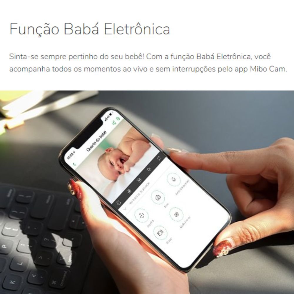 2 Câmeras Wi-fi IMX1 Intelbras HD 720p c Áudio Visão Noturna - 8