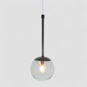 Ver imagem 4 de Pendente Globo Esfera de Vidro 12cm - Preto - Vidro Cristal