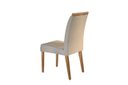 Ver imagem 5 de Conjunto Sala de Jantar Mesa Madeira Maciça Medelim e 6 Cadeiras Havana Marrom/Imbuia/Off White/Turi