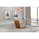 Ver mais imagens de Conjunto Sala de Jantar Mesa Madeira Maciça Medelim e 6 Cadeiras Havana