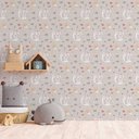 Ver imagem 1 de Papel de Parede Infantil - Elefante na Lua Arte Destaque 1,50 Metros
