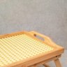 Bandeja Café da Manhã de Cama Bambu Palha com Pés Dobrável - 4