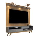 Ver imagem 5 de Estante Home Theater Para TV Até 75 Polegadas Com Led JB 5232 - Elmo / Ônix - Lojas RPM