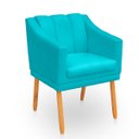 Ver imagem 5 de Poltrona Cadeira para Sala Confortável e Moderna Mila Suede